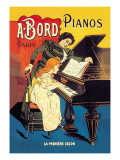 Buy Bord Pianos, The First Lesson at AllPosters.com
