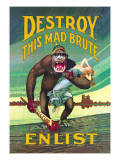 Destroy This Mad Brute, Enlist