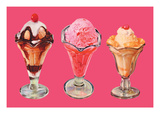 Buy Three Sundaes at AllPosters.com