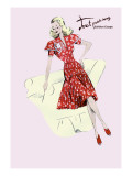 Polka-Dot Spring Dress