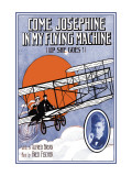 Come Josephine, In My Flying Machine Wall Decal