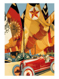 Sailboat and Automobile