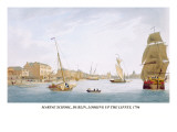 Buy Marine School, Dublin, Looking Up the Liffey, 1796 at AllPosters.com