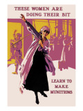 These Women Are Doing Their Bit: Learn to Make Munitions