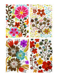 Four Floral Designs