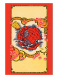 Globe Broom Label