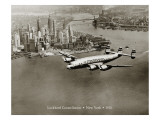 Buy Lockheed Constellation, New York 1950 at AllPosters.com