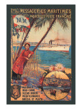 Messageries Maritimes French Cruise Line Ports
