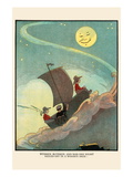 Buy Wynken, Blynken, and Nod Sailed Off In a Wooden Shoe at AllPosters.com