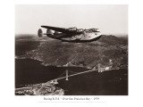 Buy Boeing B-314 over San Francisco Bay, California 1939 at AllPosters.com