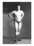 Bodybuilder with Hands on Hips