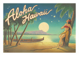 Aloha Hawaii Wall Decal