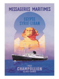 Messageries Maritimes Egypt-Syria-Lebanon Cruise Line