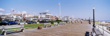 Tourist Walking on the Boardwalk, Ocean Grove, New Jersey, USA