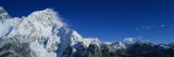 Mountains Covered with Snow, Himalaya Mountains, Khumba Region, Nepal