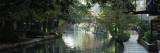 Footbridge Over a Canal, San Antonio, Texas, USA