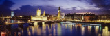 Buy Buildings Lit Up at Dusk, Big Ben, Houses of Parliament, London, England at AllPosters.com
