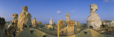Chimneys on the Roof of a Building, Casa Mila, Barcelona, Catalonia, Spain