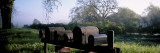 Mailboxes in a Garden, Napa Valley, California, USA