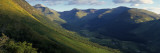 High Angle View of Grass Covering Mountains, Stob Ban, Glen Nevis, Scotland, United Kingdom
