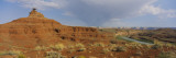 Rock Formations on a Landscape, Mexican Hat, San Juan County, Utah, USA