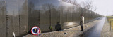 Person Standing in Front of a War Memorial, Vietnam Veterans Memorial, Washington D.C., USA