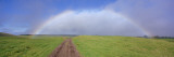 Rainbow Over a Landscape, Kamuela, Big Island, Hawaii, USA