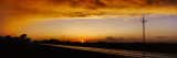 Clouds over a Highway at Dusk, Route 66, Riverton, Missouri, USA
