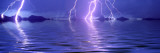 Lightning over the Sea