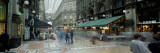 Large Group of People on the Street, Milan, Italy