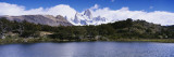 Clouds over Mountains, Fitz Roy Range, Los Glaciares National Park, Patagonia, Argentina