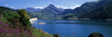 Lake with Dam, Roselend Lake, Beaufortain Area, French Alps