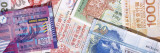 Close-Up of Hong Kong Dollar Notes