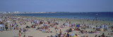Group of People on the Beach, La Baule-Escoublac, Loire-Atlantique, France