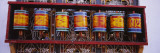 Buy Prayer Wheels Spinning, Paro, Bhutan at AllPosters.com