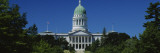 Facade of a Building, State Capitol Building, Augusta, Maine, USA