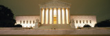 Supreme Court Building Illuminated at Night, Washington DC, USA