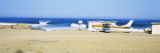 Private Plane on the Beach, Isla Natividad, Baja California, Mexico