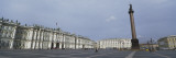 Column in Front of State Hermitage Museum, Winter Palace, Palace Square, St. Petersburg, Russia