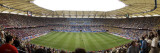 Crowd in a Stadium to Watch a Soccer Match, Hamburg, Germany