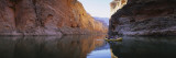 People Rowing a Raft in the Colorado River, Grand Canyon National Park, Arizona, USA