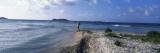 Tourist Fishing on the Beach, Sandy Cay, Carriacou, Grenada