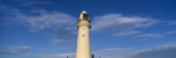 Low Angle View of a Lighthouse, Flamborough Lighthouse, Flamborough Head, East Yorkshire, England