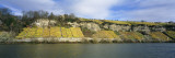 Lake in Front of a Vineyard, Einzellage, Hohnecker Neckarhalde, Ludwigsburg, Wurttemberg, Germany Wall Decal
