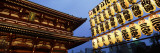 Paper Lanterns Lit Up in Front of Senso-Ji Temple, Asakusa, Taito Ward, Tokyo Prefecture, Japan