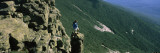 Man Standing on a Rock, Mt Liberty, White Mountain National Forest, Franconia, New Hampshire, USA