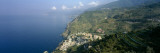 View of a Village at the Coast, Riomaggiore, La Spezia, Liguria, Italy