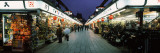 Tourists Standing in a Market, Asakusa, Tokyo Prefecture, Kanto Region, Japan