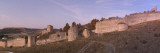 Castle and Defensive Wall on a Hill, Fuentiduena, Segovia, Castile and Leon, Spain
