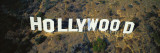 California, Los Angeles, Aerial View of Hollywood Sign at Hollywood Hills